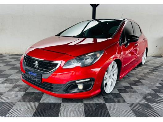PEUGEOT - 308 - 2015/2016 - Vermelha - R$ 53.900,00