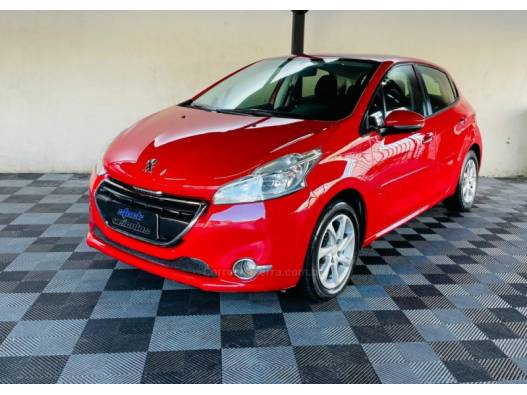 PEUGEOT - 208 - 2013/2014 - Vermelha - R$ 40.900,00