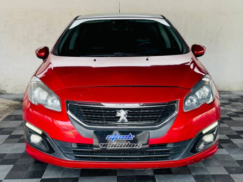 PEUGEOT - 308 - 2015/2016 - Vermelha - R$ 51.900,00